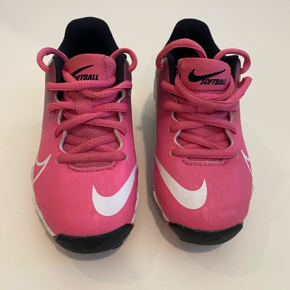 Nike Hyperdiamond 4 Keystone Girls Pink Softball/ Baseball Cleats Size 10